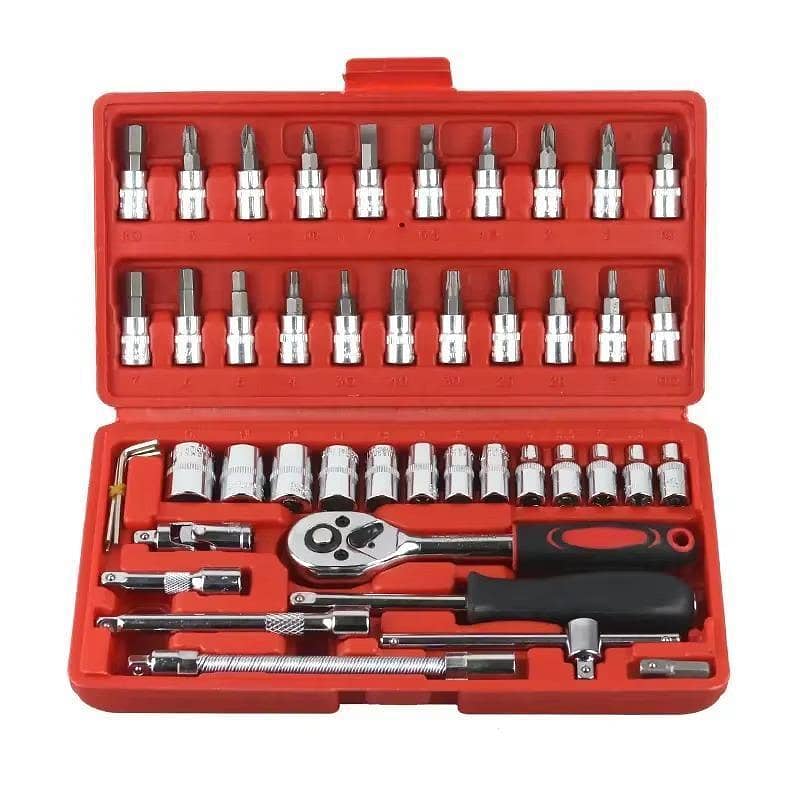 Tool Kit Set 46pc for sell

                                                            alt=