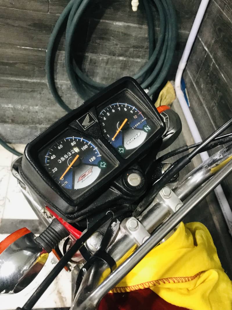 honda cg 125 22/23 lush condition