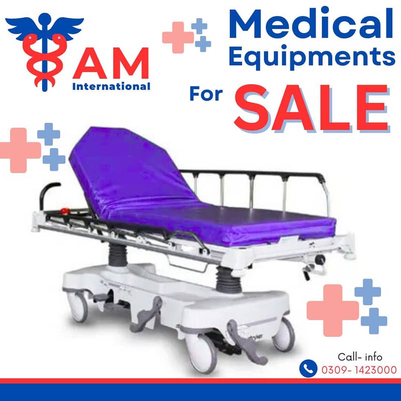Emergency Stretcher/folding stretcher/adjustable stretche/ICU trolley,

                                                            alt=