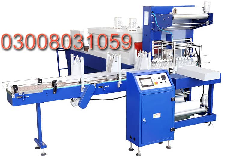 Pet Making Bottle Box Jar Heat Oven Shrink Tunnel Wrap Packing Machin

                                                            alt=