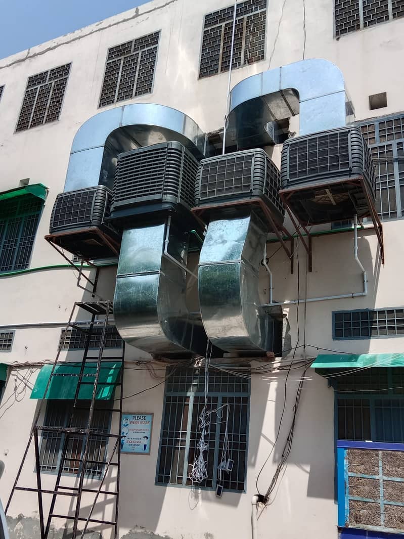 Evaporative air Cooler Ducting Air / Exhaust Blower / / Kitchen Hood

                                                            alt=