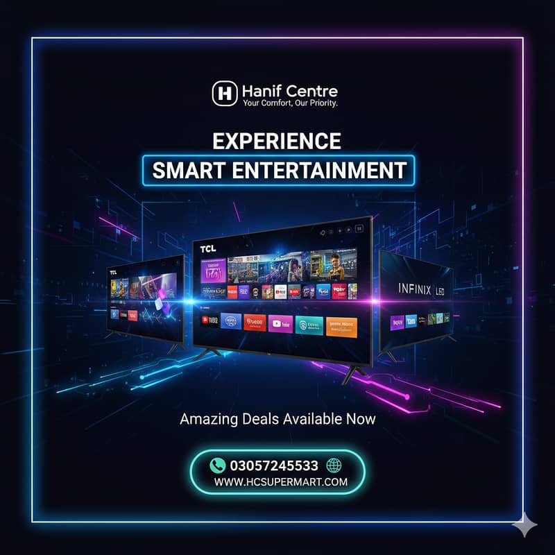 Xiaomi Smart TV (All Sizes) Dolby Audio, Netflix, YouTube Ready

                                                            alt=