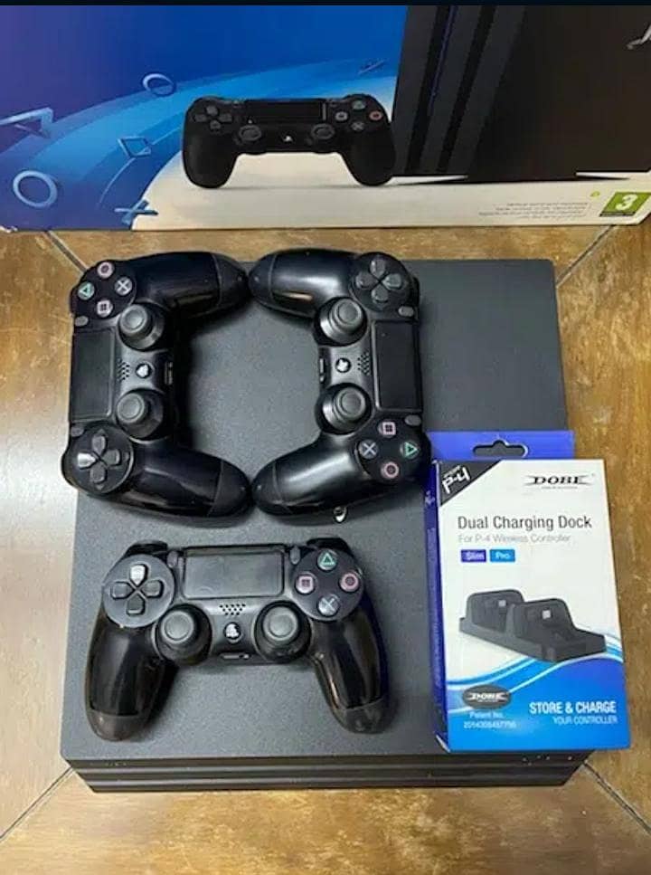 Sony PS4 Pro game 1TP Warranty ma hai New hai no open no Repair

                                                            alt=