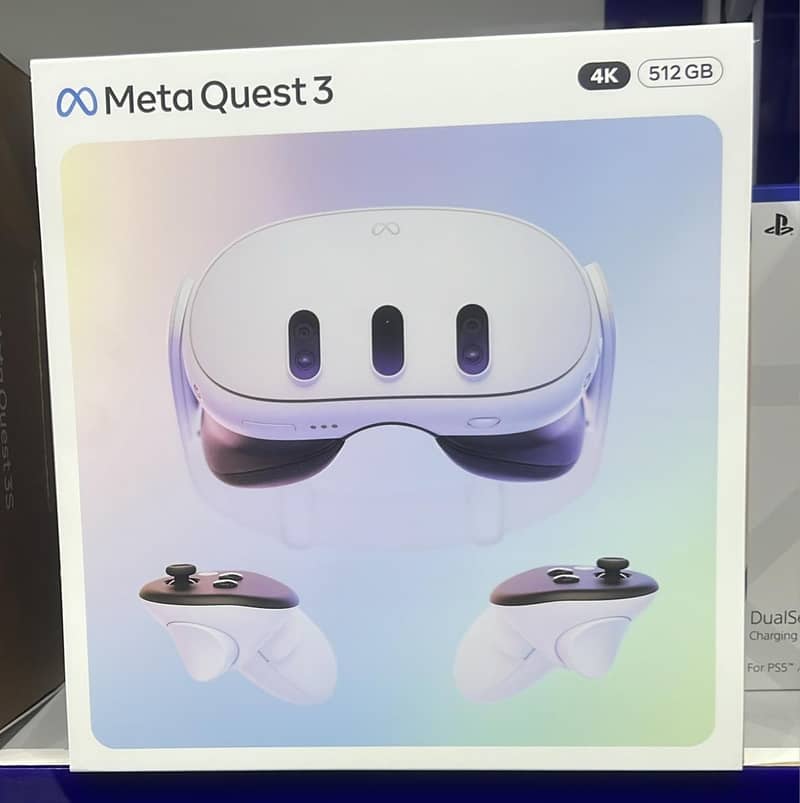 Meta Quest 3 512GB / Oculus

                                                            alt=