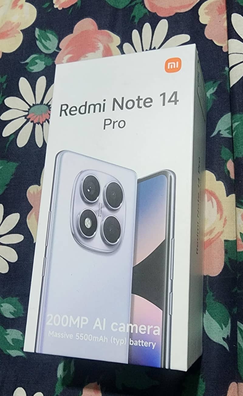Redmi Note 14 Pro

                                                            alt=
