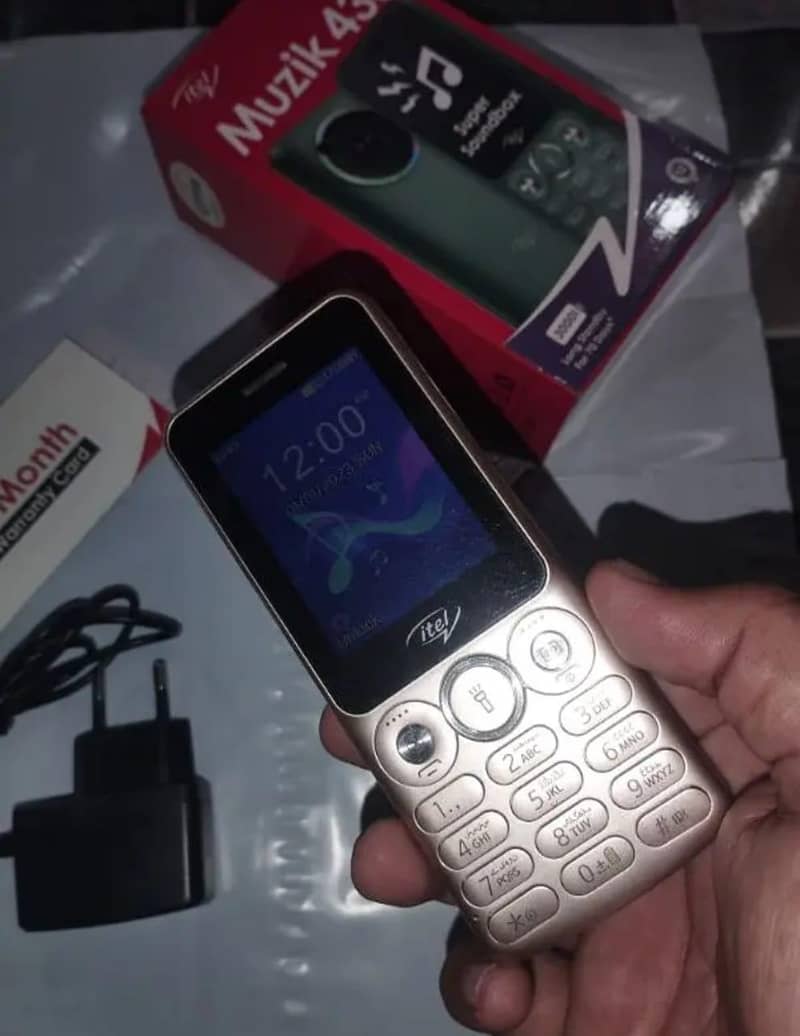 Itel Muzik 430 Dual sim SD Card Supported Excellent condition

                                                            alt=