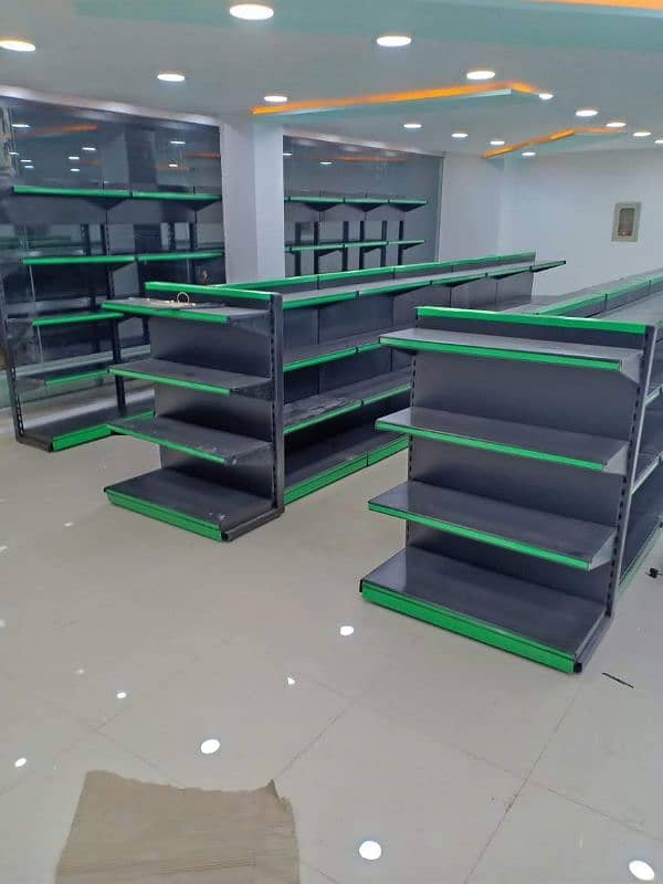 used and new grocery racks/wall rack/double sided rack/pharmacy racks/

                                                            alt=