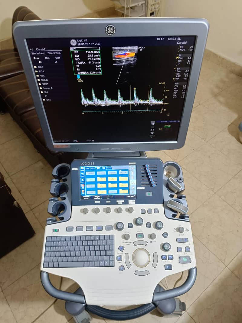 Logic S8 Refurbished Color Doppler Ultrasound Machine

                                                            alt=