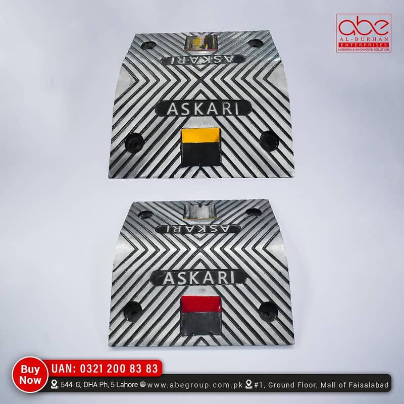 Speed Breaker Aluminum Barrier Rubber Speed Humps

                                                            alt=