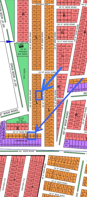 L-120, 121, 80 Sq Yard, Old Block

                                                            alt=