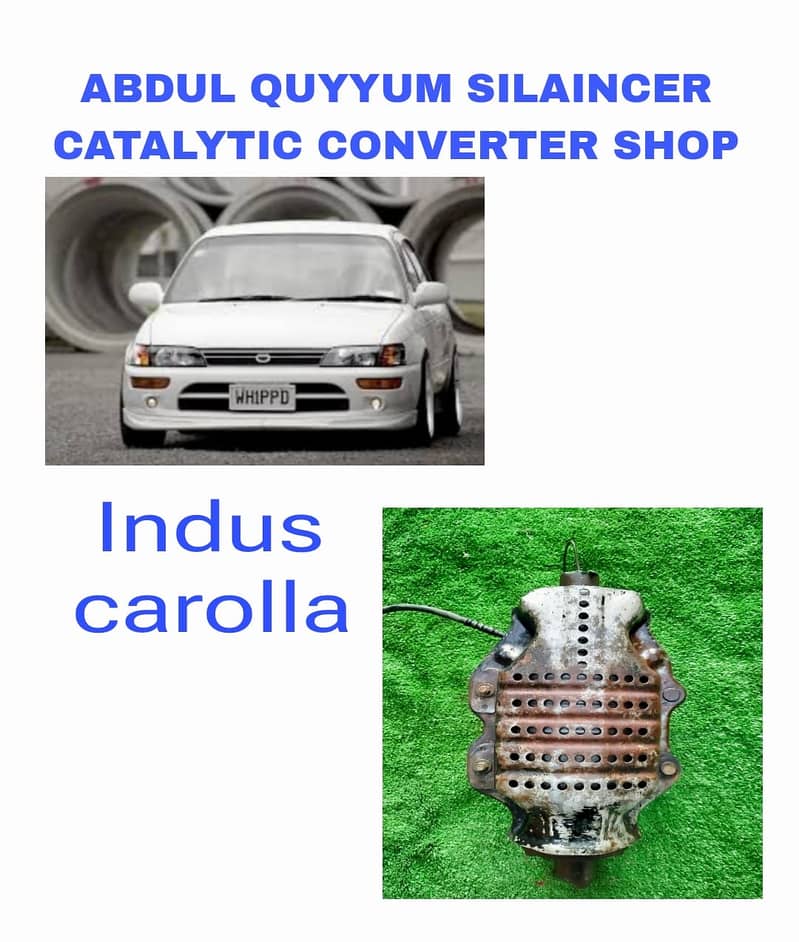 All Car Catalytic converter silencer Mufflers - Alto Mira Cultus Civic

                                                            alt=