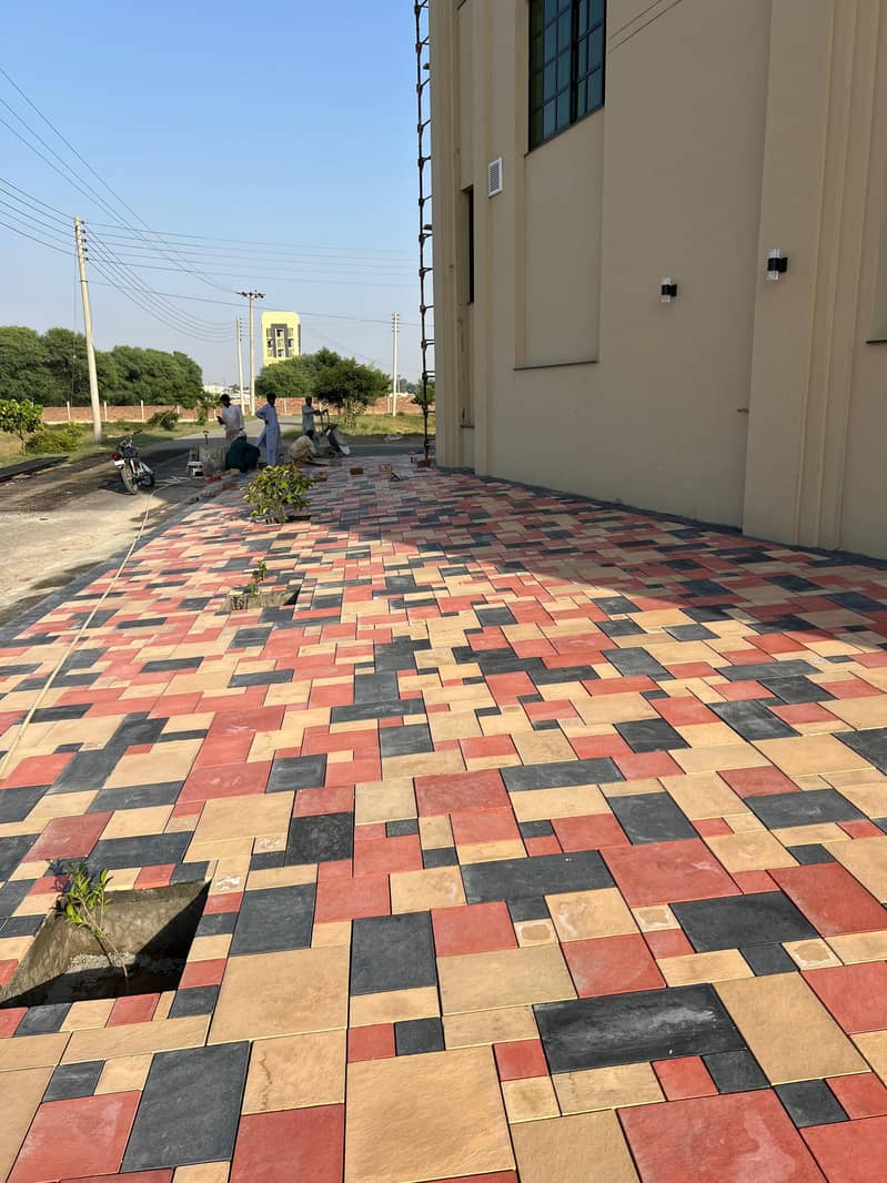 Pavers, Tuff Tiles, curb stone  chemical tiles for sale/

                                                            alt=