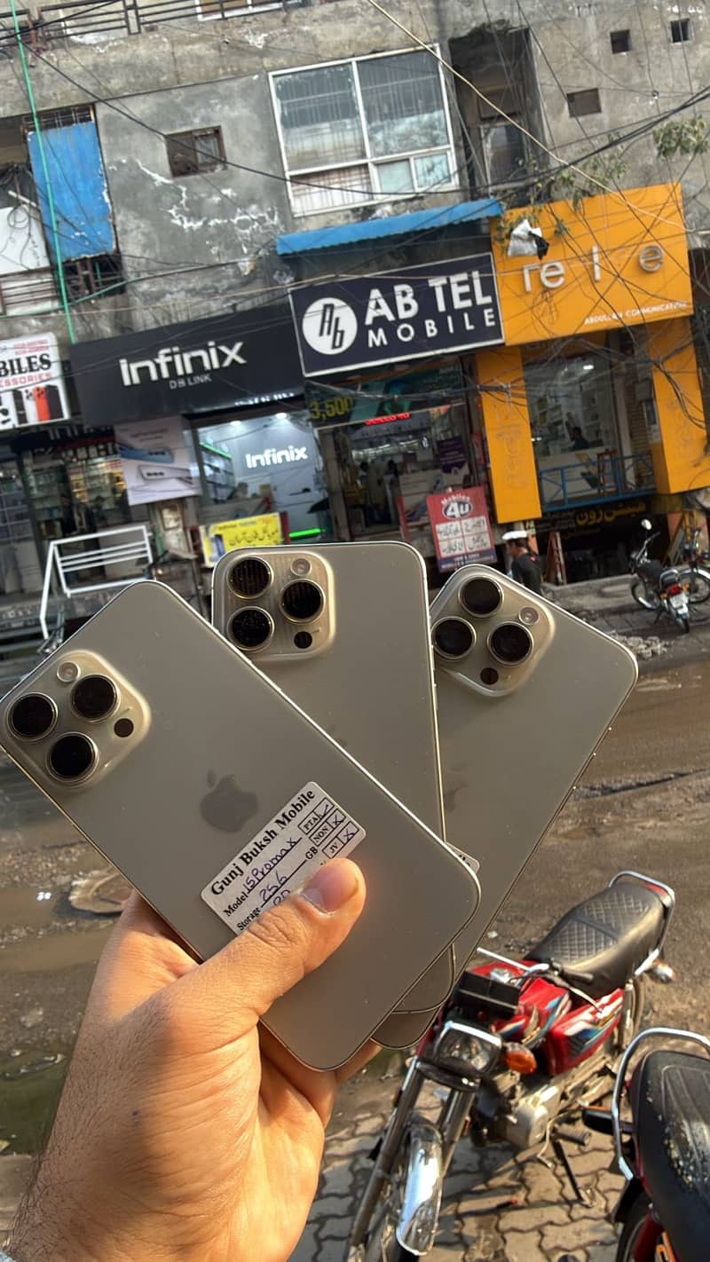 iPhone 15 Pro Max PTA Approved | Physical Dual SIM | 256GB

                                                            alt=