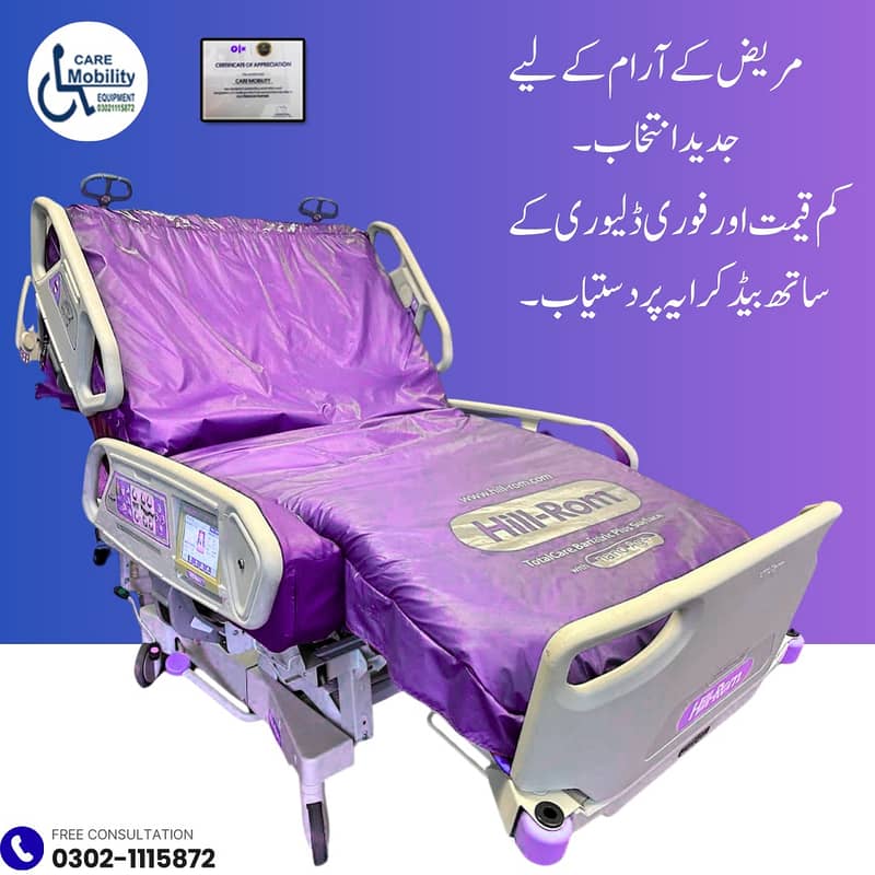 Hospital Bed On Rent,Patient Bed Medical bed rental,ICU bed on rent

                                                            alt=