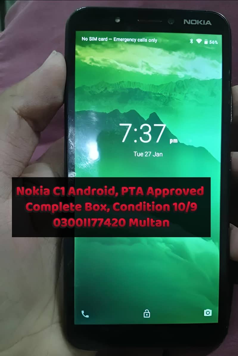 Nokia C1 Android PTA Approved

                                                            alt=
