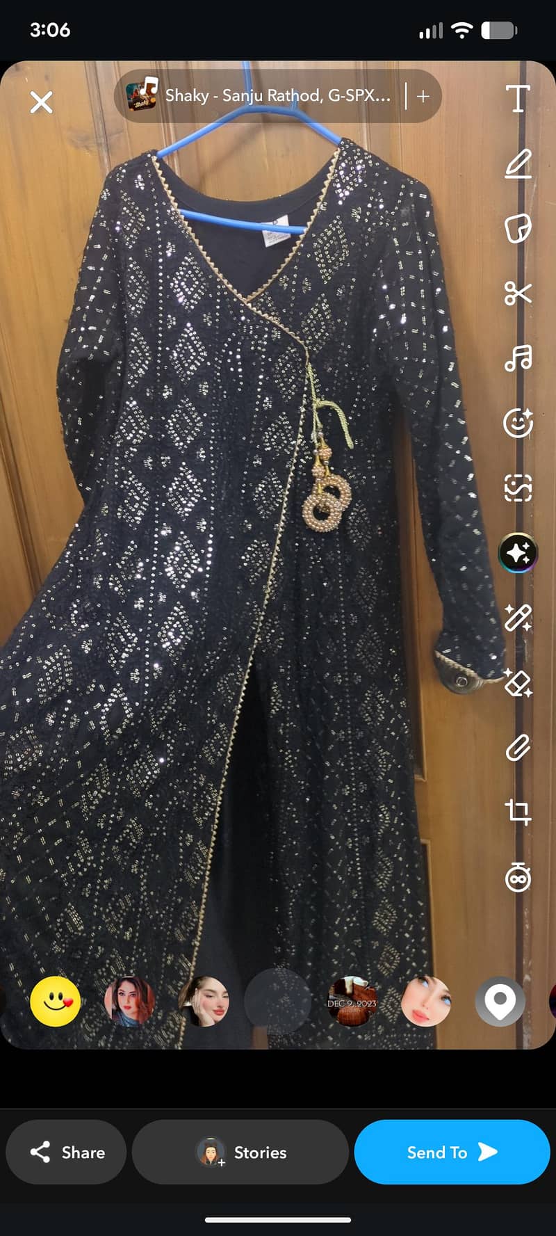 3 piece chiffon embroidery stitched dress with embroidery duppata

                                                            alt=