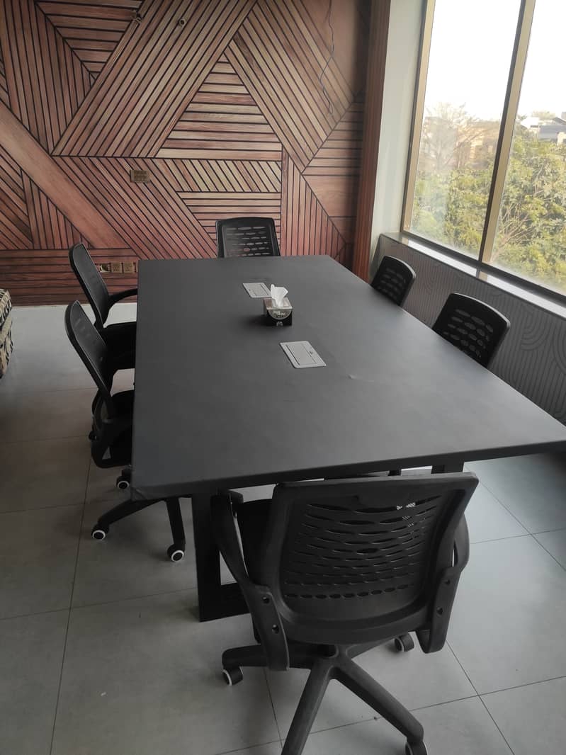 Suede leather top with electric sockets and solid metal base

                                                            alt=