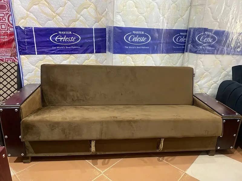 sofa cum bed (2in1)(sofa +bed)(Molty foam )(10 years warranty )

                                                            alt=