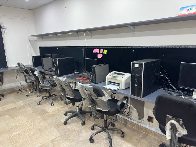 Complete ready-to-use, fully furnished office setup for sale
