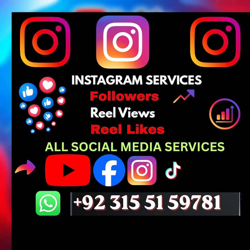 Instagram Followers | YouTube Subscribers,Watchtime  | Tiktok

                                                            alt=