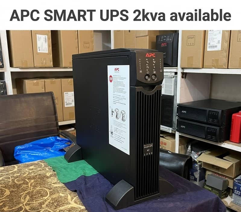 APC UPS 750VA,1000VA,1500VA,2000VA

                                                            alt=