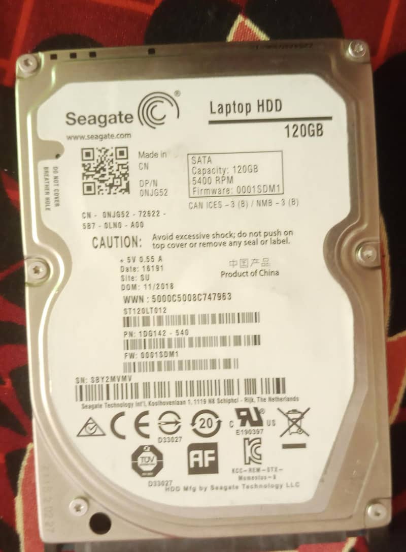 Seagate 120GB Laptop HDD (SATA, 5400 RPM)

                                                            alt=