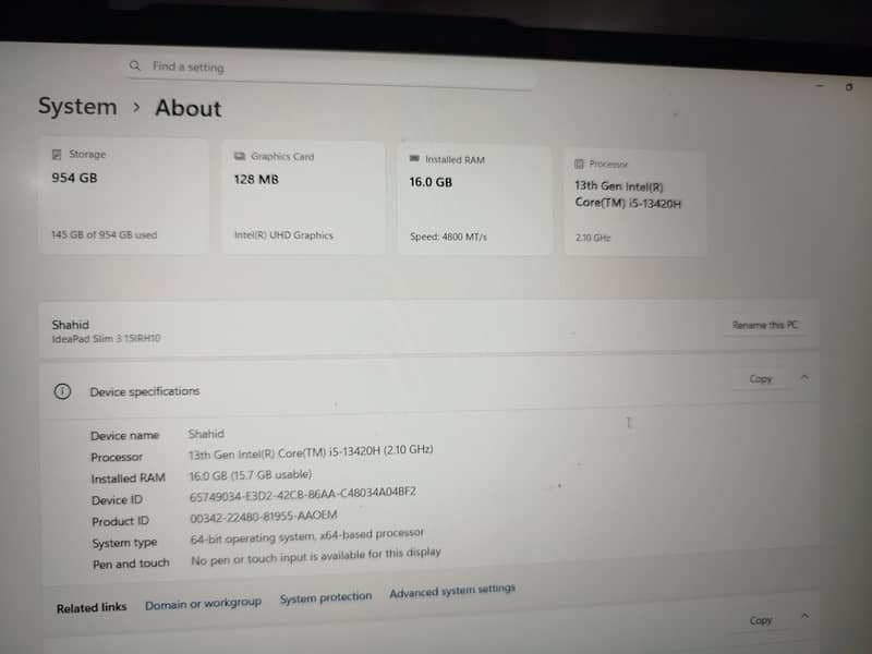 Lenovo ideapad slim 3 laptop 15.3"intel core i5.16gb ram 1tb ssb

                                                            alt=