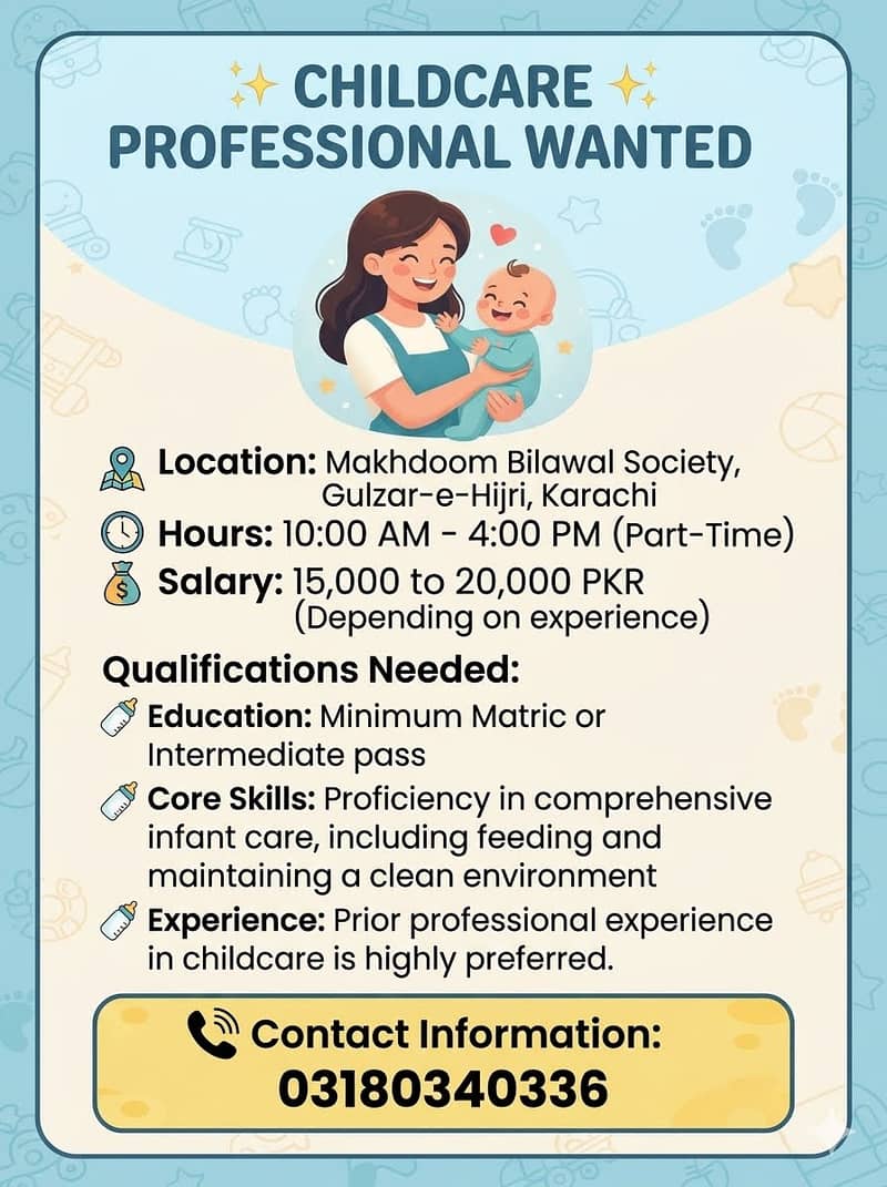 Female Babysitter or Nanny required

                                                            alt=