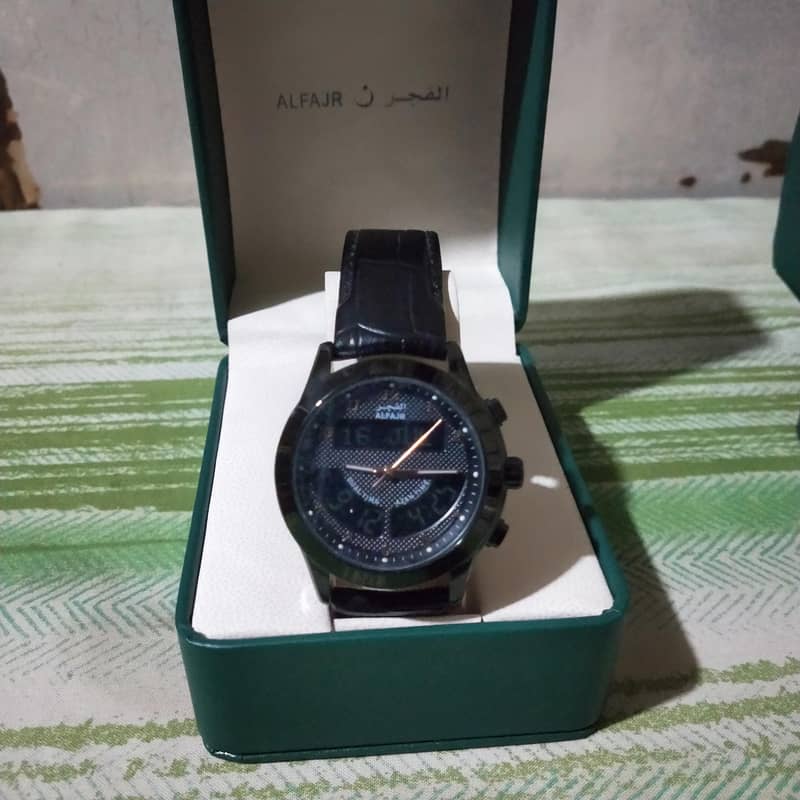 *ALFAJR Islamic Prayer Watch with Box*

                                                            alt=