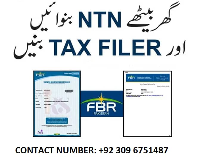 Income Tax Return | SECP Registration | NTN

                                                            alt=