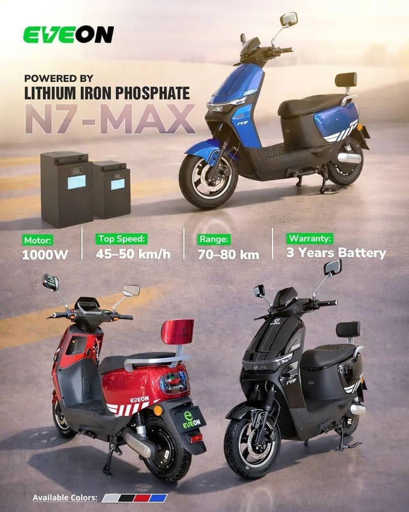 Eveon N7 Max (Lithium Ion)

                                                            alt=