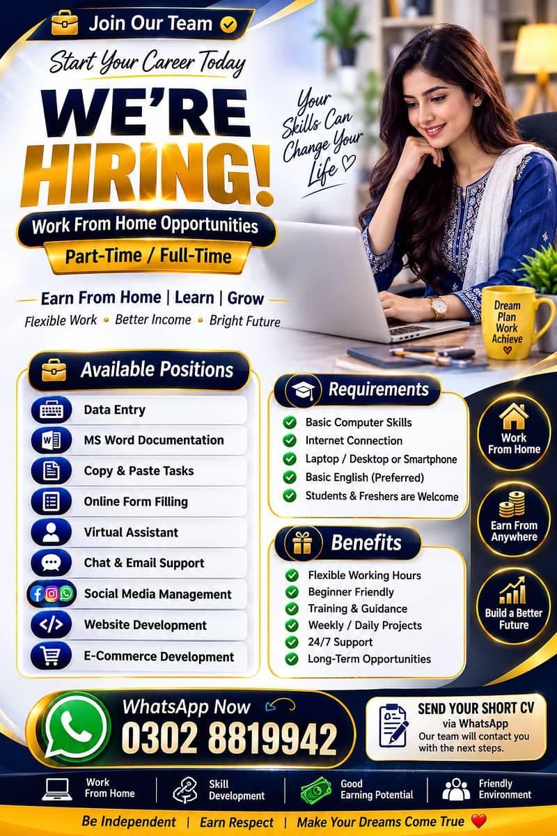 Simple Typing Jobs ! you can work from your PC, laptop, or mobile dev

                                                            alt=