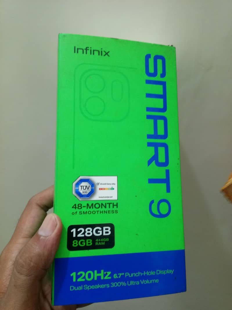 Infinix Smart 9 8gb 128gb with Box original charger

                                                            alt=