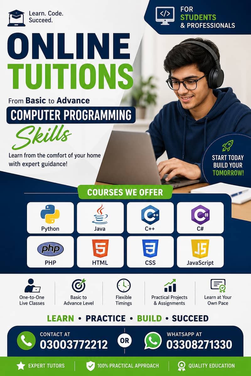 Computer Programming Tutor Online | Basic to Advanced Coding Courses

                                                            alt=
