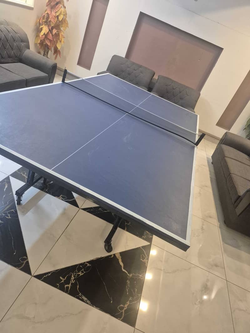 Foldable Table Tennis Table for Sale – Almost Brand New!

                                                            alt=