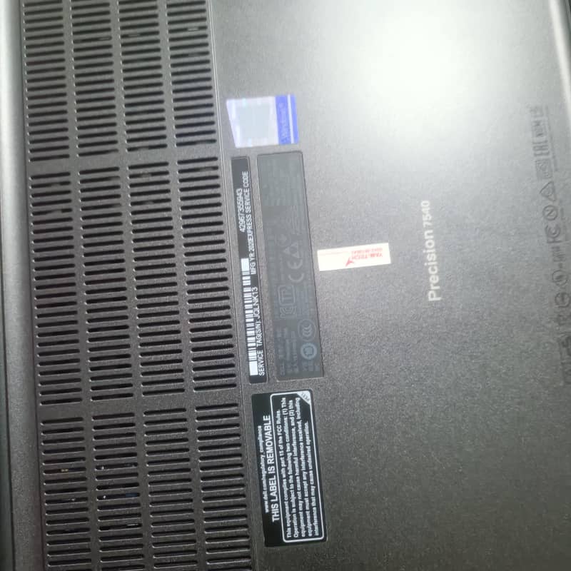Dell Precision 7540 | Core i7 9th Gen | Quadro T2000 4GB

                                                            alt=