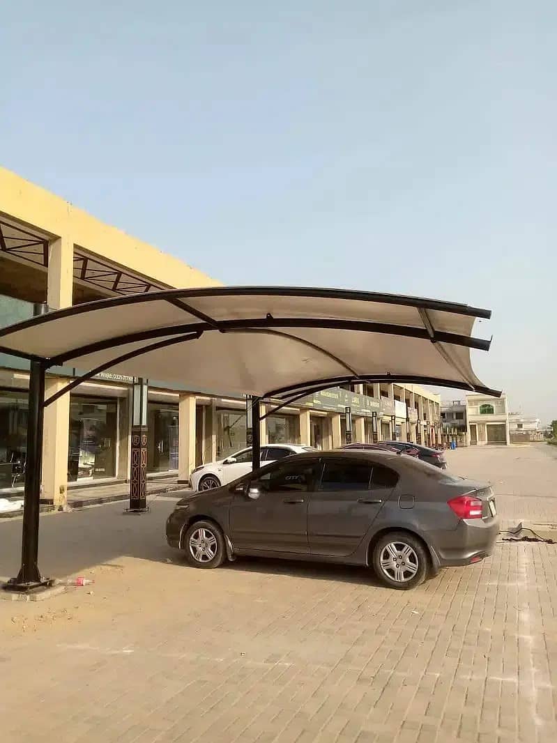 Wall mounted / Porch shade / Pvc tensile fabric / Outdoor garage shade

                                                            alt=