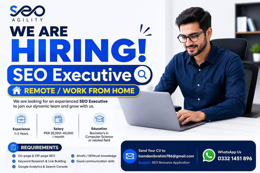 SEO Expert Required || Full-Time Remote Job || Salary 25,000 to 40,000

                                                            alt=