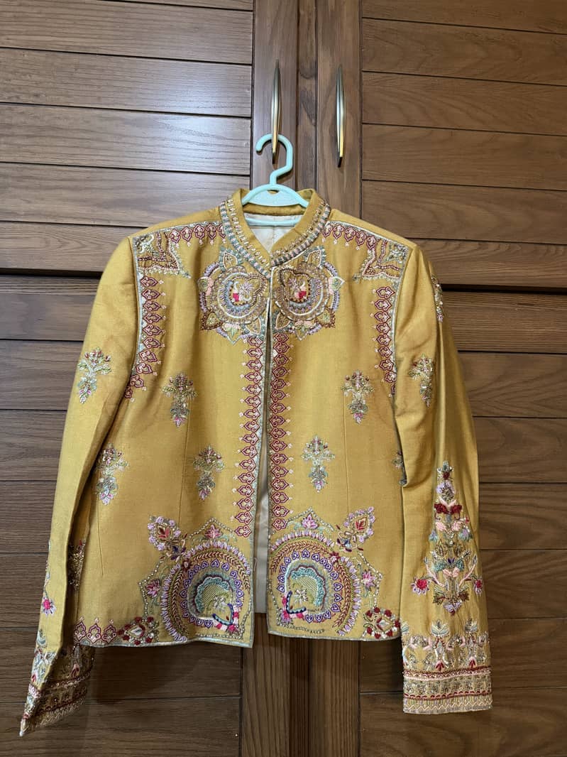 Mehndi, Barat & Walima Sherwani Collection | Designer Wedding Wear

                                                            alt=