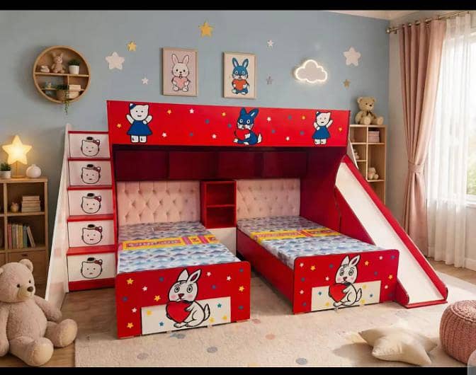 Bunk bed | Kid wooden bunker bed | Baby bed | Double bed | Triple bed

                                                            alt=