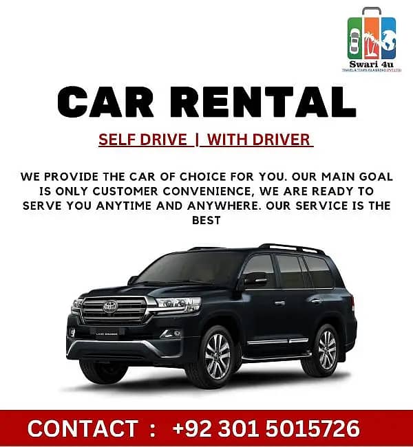 Rent A Car , Rent a Car without Driver ,Self Driver Rent a Car

                                                            alt=