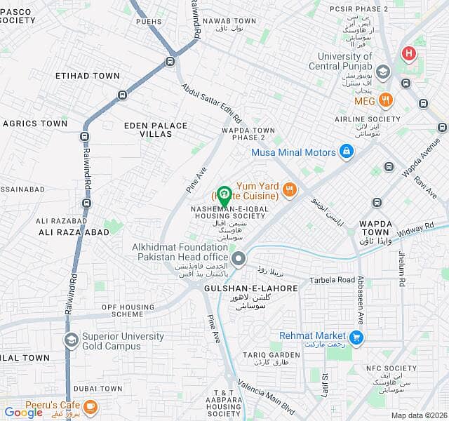 10 Marla Commercial Plot For sale In Beautiful Nasheman-e-Iqbal Phase 1