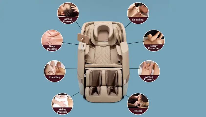 Heal Master Massage Chair|Neck Pillow comforter Free Gift|Massager|

                                                            alt=