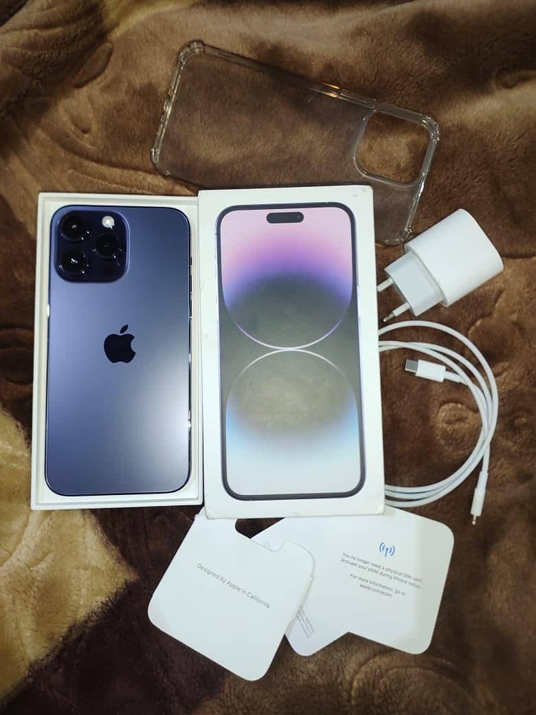 iPhone 14 Pro Max PTA approved official 256gb

                                                            alt=