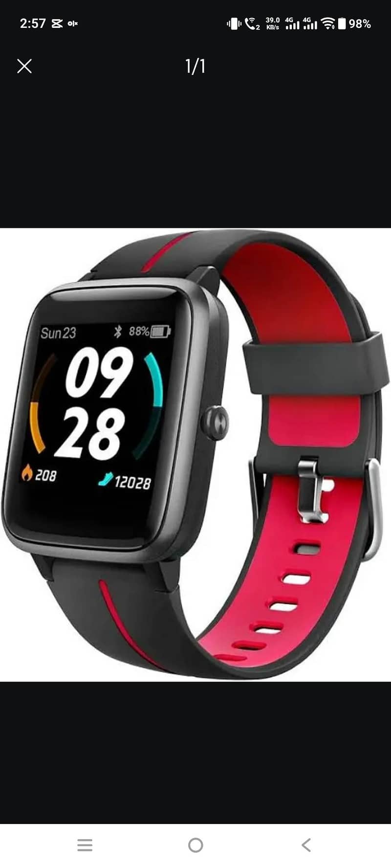 UMIDIGI Uwatch3 GPS Smart Watch 1.3" Color Touch Screen

                                                            alt=