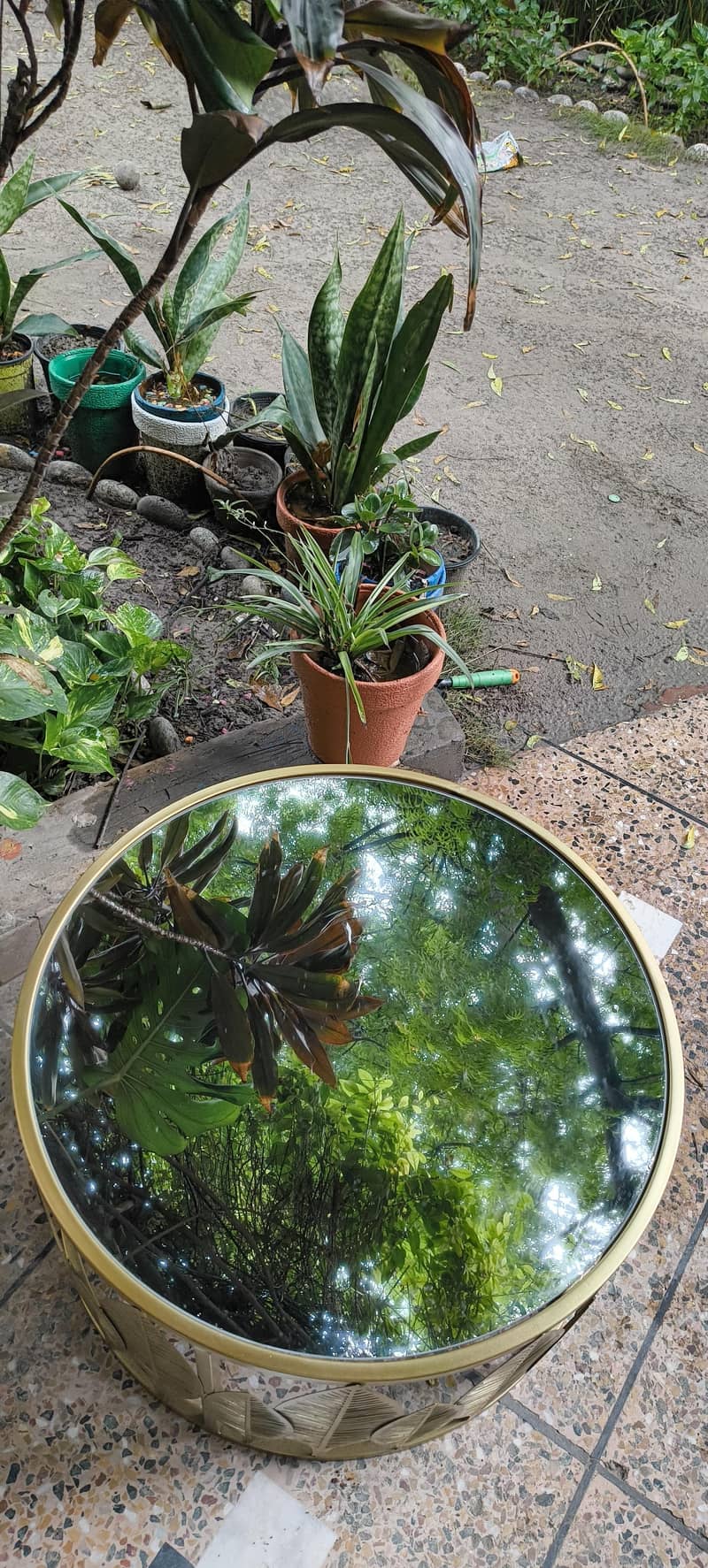 Elegant Leaf Design Table with Luxury Mirror Style Finish

                                                            alt=