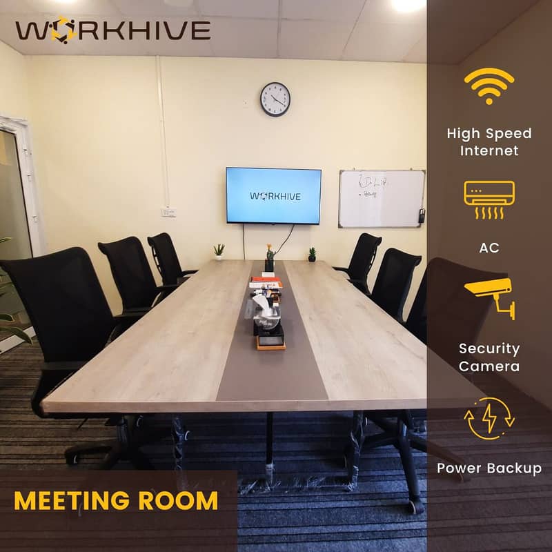Fully furnished, serviced offices available for teams upto 30 persons