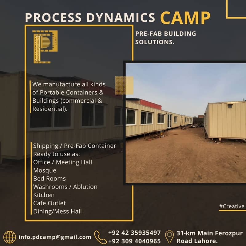 Shipping container/office container/cafe container/porta cabin prefab