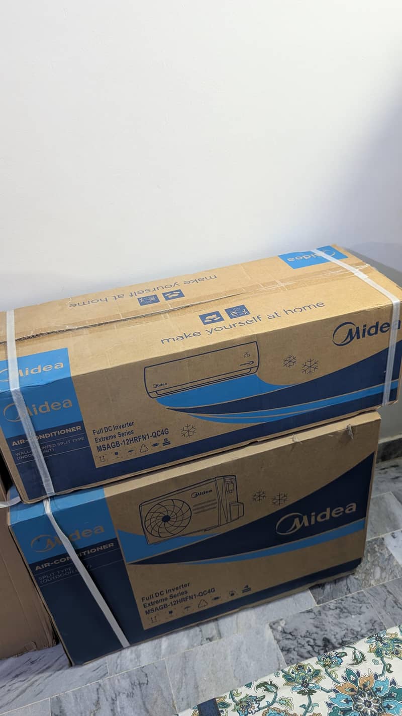 Midea 1 Ton Full DC Inverter Split AC | Brand New | Box Pack

                                                            alt=