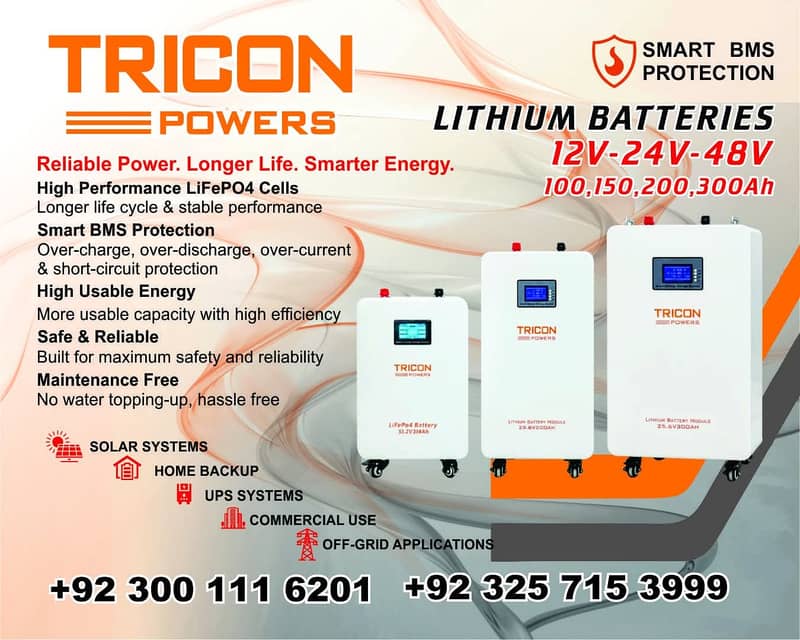 Lithium ion Battery 48v 100ah 150ah 200ah 300ah

                                                            alt=